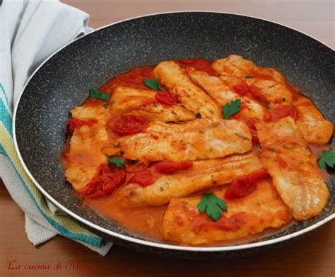 Filetti di Merluzzo in Padella con Pomodorini