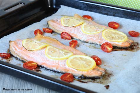 Filetto di trota al forno