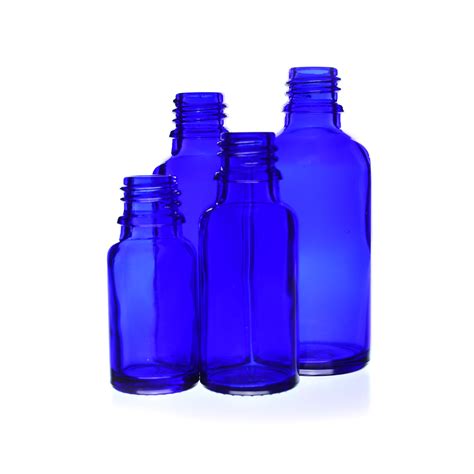 Flaconi farmaceutici in vetro blu