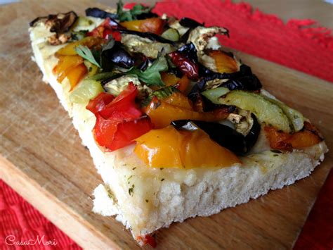 Focaccia alle verdure