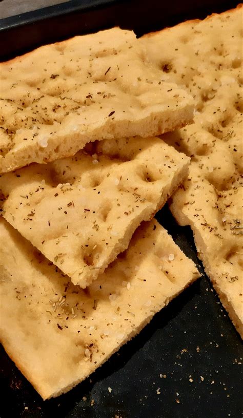 Focaccia con Lievito di Birra Secco