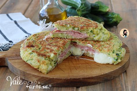 Focaccia con Zucchine