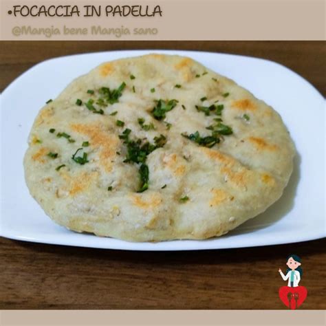 Focaccia con farina di avena
