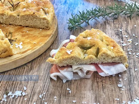 Focaccia con farina tipo 2
