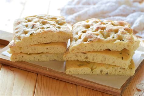 Focaccia con lievito di birra