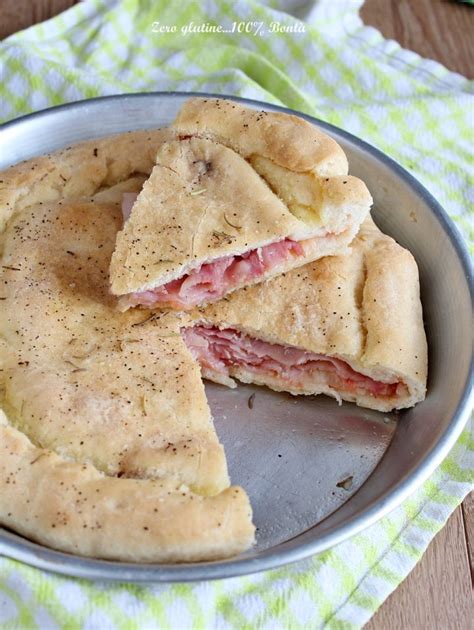 Focaccia con prosciutto cotto