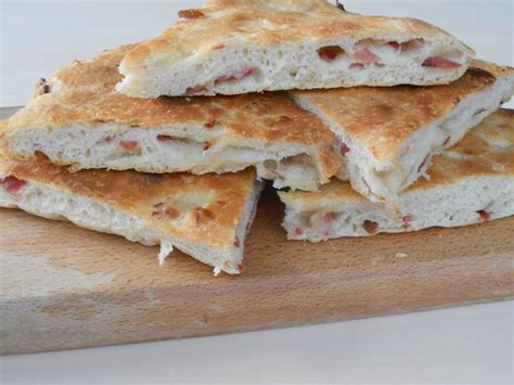 Focaccia con salumi