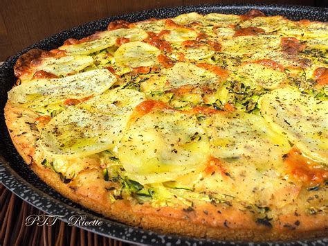 Focaccia di Zucchine e Patate