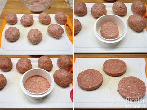 Formare gli hamburger