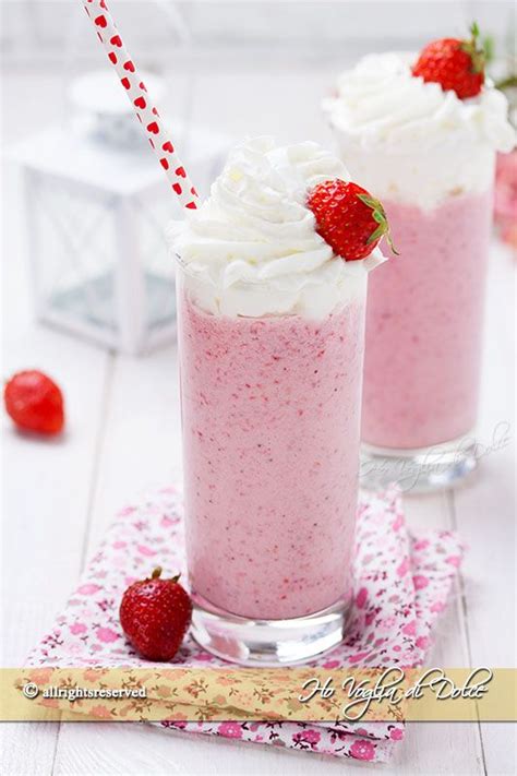 Frappè alla fragola