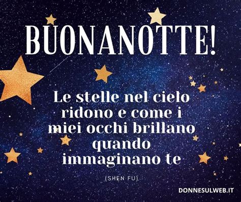 Frasi della buonanotte per lui