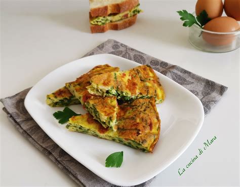 Frittata con Asparagi, Salsiccia e Mozzarella