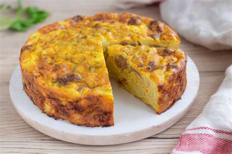 Frittata con Salsiccia e Patate