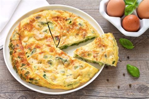 Frittata con asparagi