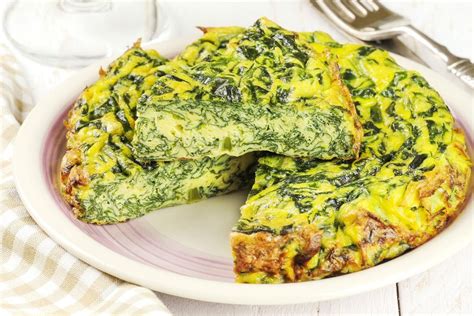 Frittata di spinaci