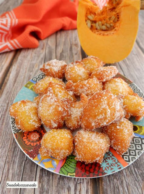 Frittelle di Zucca Dolci