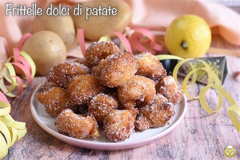 Frittelle dolci di patate