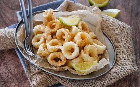 Frittura di calamari al lime