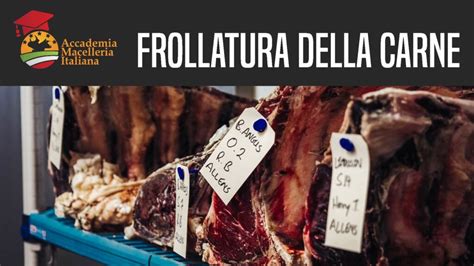 Frollatura della carne