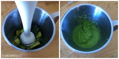 Frullare zucchine
