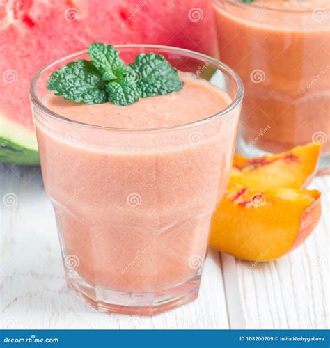 Frullato anguria e menta