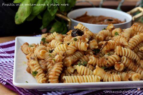 Fusilli alle olive nere
