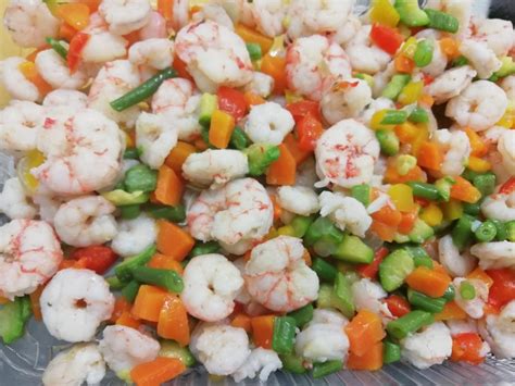 Gamberetti al vapore