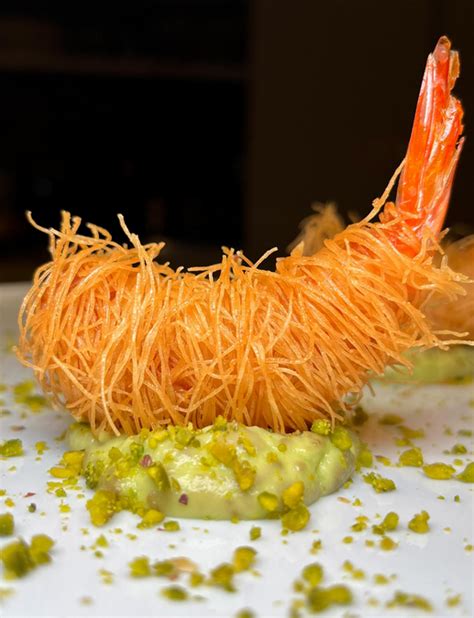 Gamberi in Pasta Kataifi