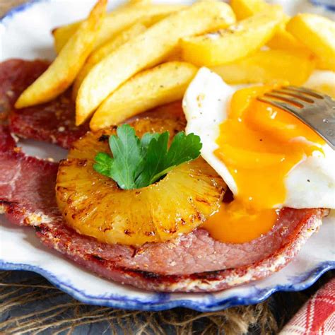 Gammon Steak con contorni