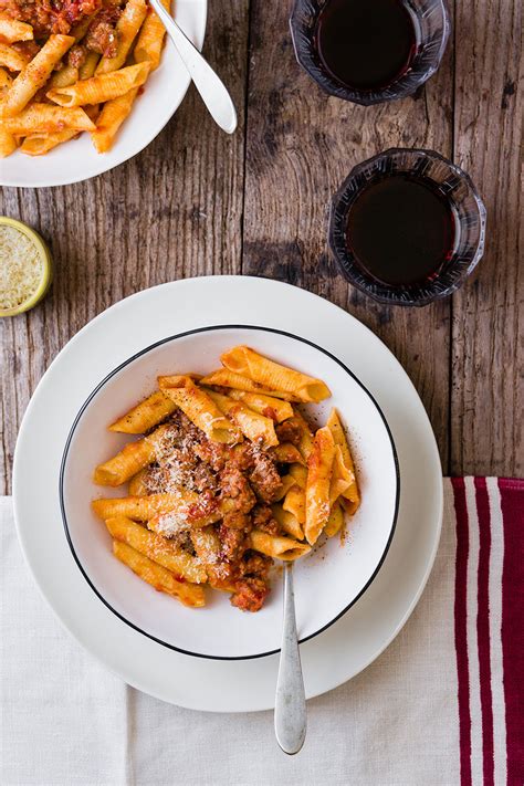 Garganelli con Ragù di Salsiccia di Bra