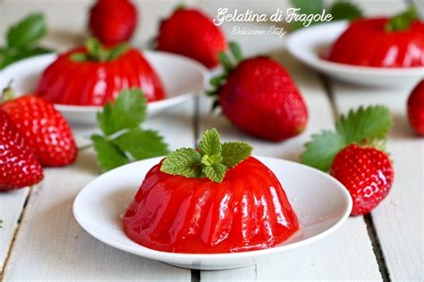 Gelatina di fragole