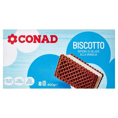Gelato Biscotto Conad