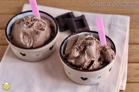 Gelato al cioccolato senza gelatiera