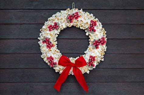 Ghirlanda di Popcorn Natalizia