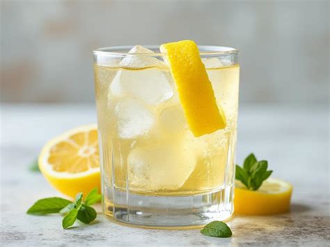 Gin Lemon decorato
