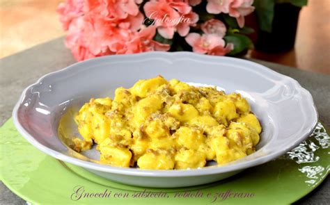 Gnocchi Zafferano e Salsiccia
