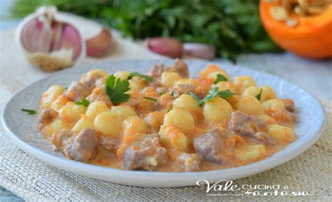 Gnocchi zucca e salsiccia