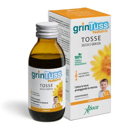 GrinTuss Pediatric Sciroppo per bambini contro la tosse