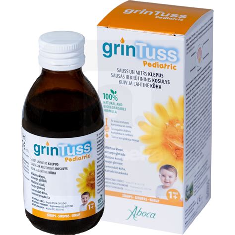 Grintuss Pediatric Ingredienti Naturali