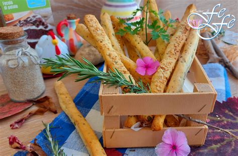 Grissini al Sesamo Senza Lievito