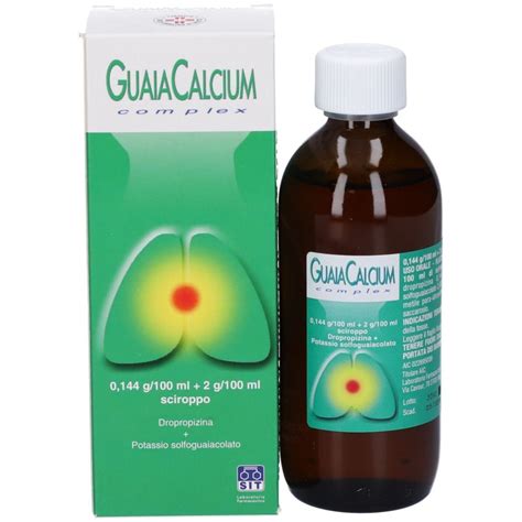 Guaiacalcium Complex Sciroppo