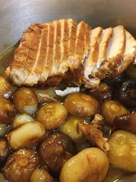 Guancialino di Maiale con Cipolline Borretane