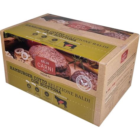 Hamburger Congelato Cotto Perfettamente