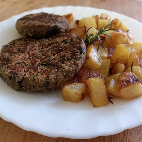 Hamburger al forno con patate