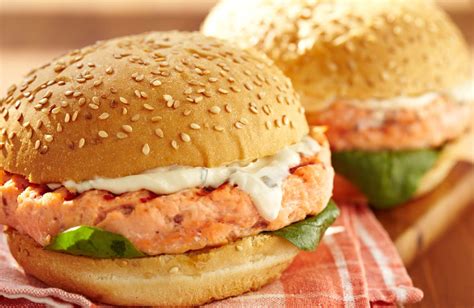 Hamburger di Salmone