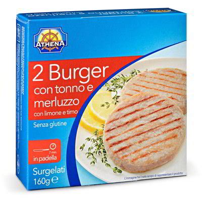 Hamburger di Tonno Surgelato