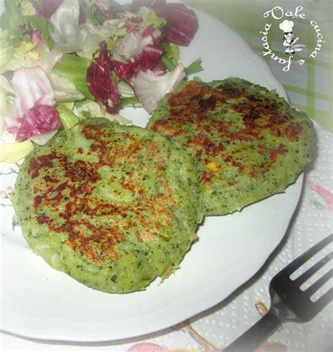 Hamburger di patate e broccoli