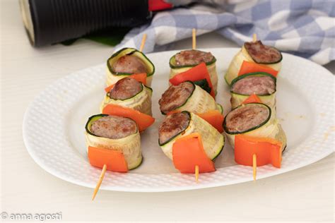 Hamburger di peperoni e zucchine