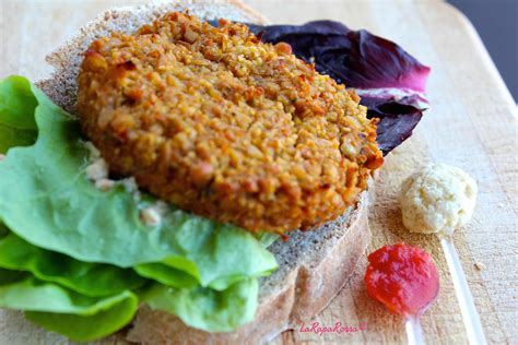 Hamburger di soia con verdure