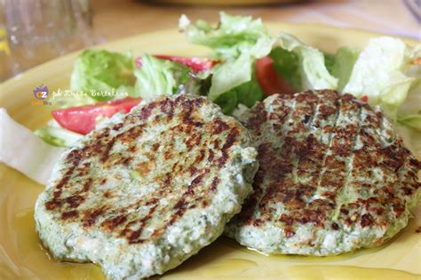 Hamburger di tacchino con contorno